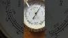 Antique Pre-WW2 German Hygrometer (Barometer) Weather House Barometers